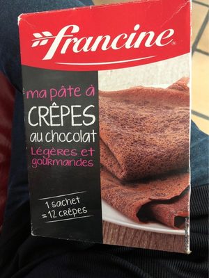 Pate a crepes au chocolat
