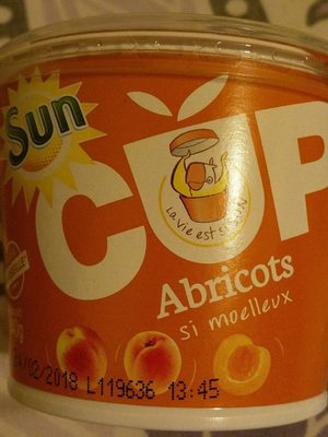 Abricots moelleux front packaging