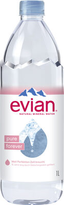 Evian 1,0L Premium, ohne Kohlensäure - natriumarm
