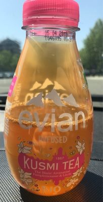 Evian infused kusmi tea