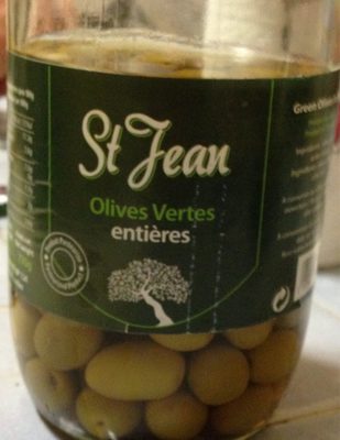 Olives vertes entières