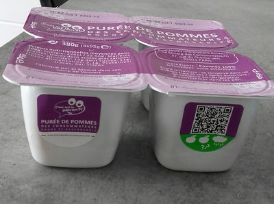 purée de pommes