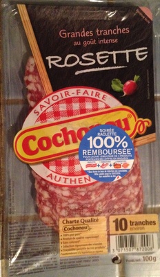 Rosette Grandes tranches au goût intense