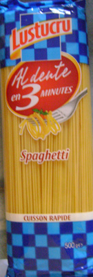 Spaghetti, Al dente en 3 minutes