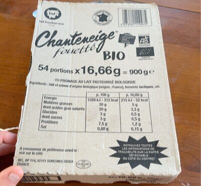 Fromage au lait pasteurisé biologique