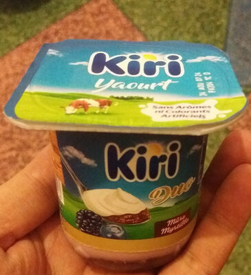 Kiri Duo Yaourt - Mûre et Myrtille