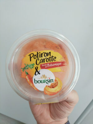 Potiron, carotte et boursin