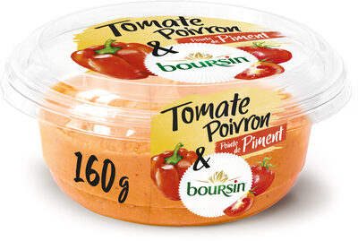 Tartinade Tomate Poivron Piment & Boursin