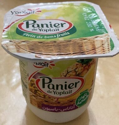 Panier de yoplait