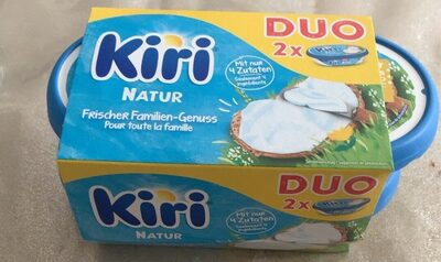 Pâte a tartiner duo front packaging