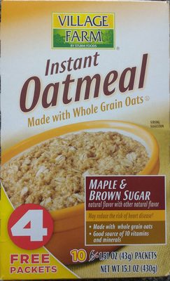 Instant Oatmeal