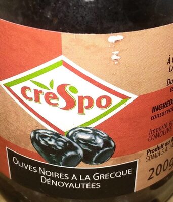 Olives noires à la Grecques dénoyautées