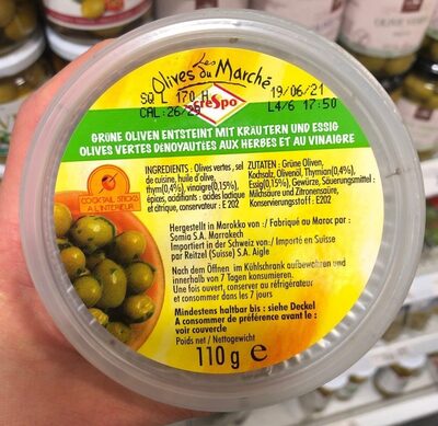 Olives vertes