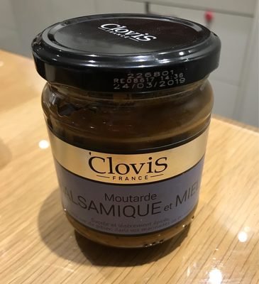 Moutarde balsamique et miel
