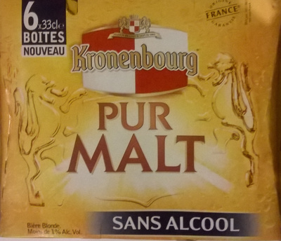 Bière Blonde Pur Malt Sans Alcool