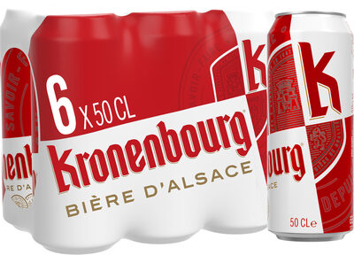 Kronenbourg 6X50CL BOITE KRO 4.2 DEGRE ALCOOL