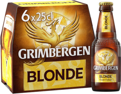 Grimbergen Bière d'Abbaye 6x25CL GRIMBERGEN BLONDE 6.7 DEGRE ALCOOL