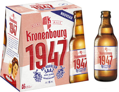 Kronenbourg - 6x25cl kronenbourg 1947 - 5.00 degre alcool