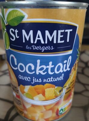 St MAMET Cocktail avec jus naturel