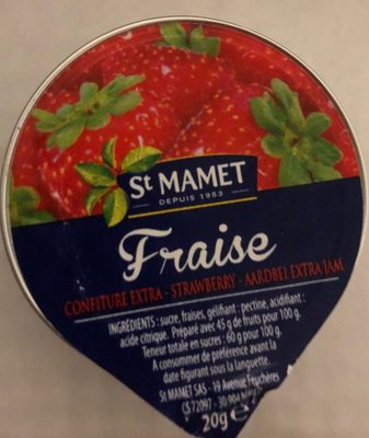 Confiture fraise