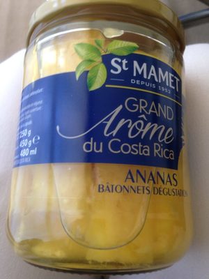 Ananas bâtonnets dégustation Grand Arôme du Costa Rica