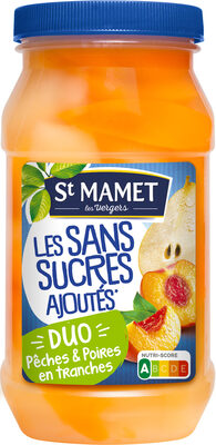 Duo Sans Sucres Ajoutés (Pêches / Poires)