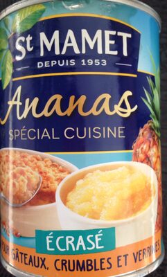 Ananas écrasé spécial cuisine
