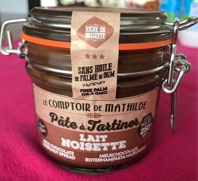 Pâte à tartiner Lait Noisette