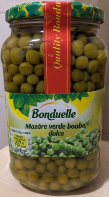 Mazăre verde boabe, dulce