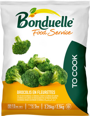 Brocoli fleurette front packaging