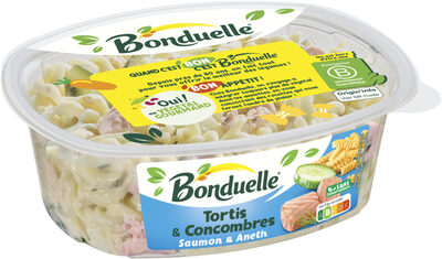 Torti concombre saumon 300g front packaging