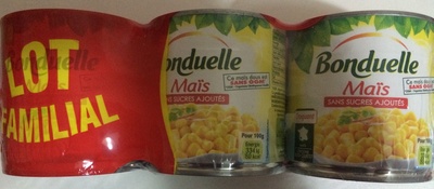 Maïs sans Sucres Ajoutés