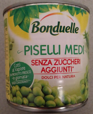 Piselli medi 1/2 vapore