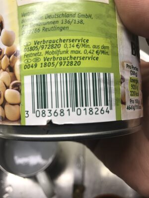 Bonduelle Tiger Bohnen, 265 g