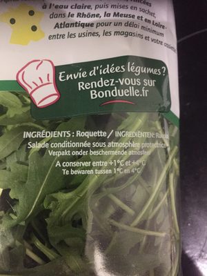 Roquette ingredients label