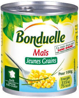 Maïs Jeunes Grains 1/2 front packaging