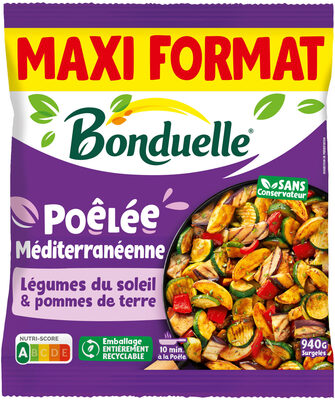 La Poêlée Méditerranéenne +25% OFFE front packaging