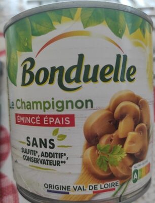 Champignons émincé épais