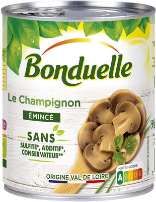 Champignon émincé sans sulfite 4/4