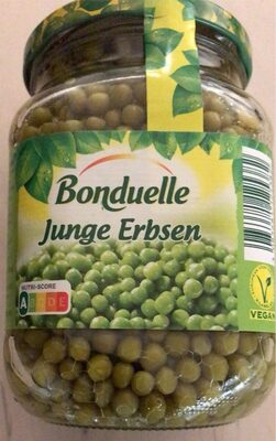 Junge Erbsen front packaging