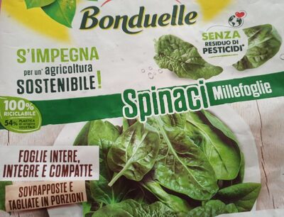 Spinaci senza residuo di pesticidi