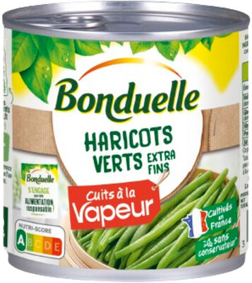 Haricots verts Vapeur 1/2
