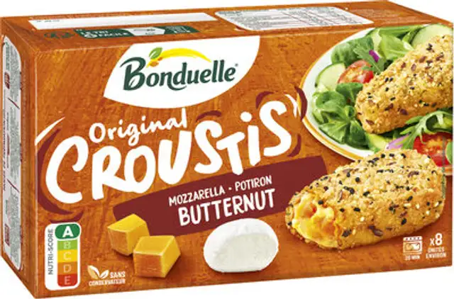 Croustis original Butternut front packaging