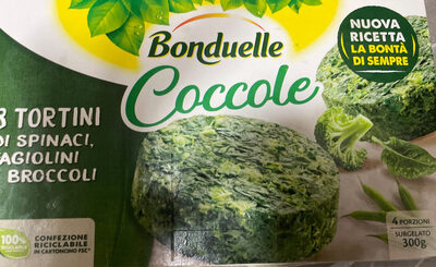 Coccole Spinaci Fagiolini Broccoli
