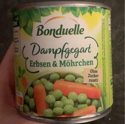 Dampfgegart Erbsen mit M.425ML