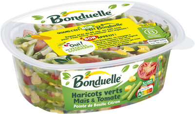 Haricots verts basilic citron 280g