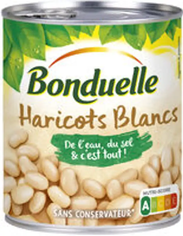 Haricots blancs Jus Nature 4/4