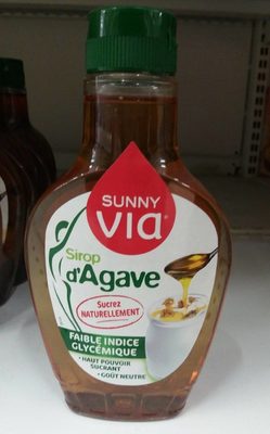 Sirop d'agave front packaging