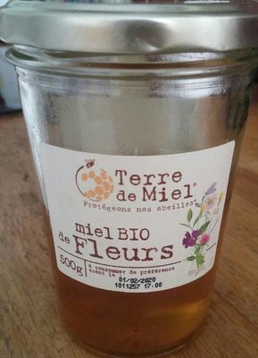 Miel bio de fleurs