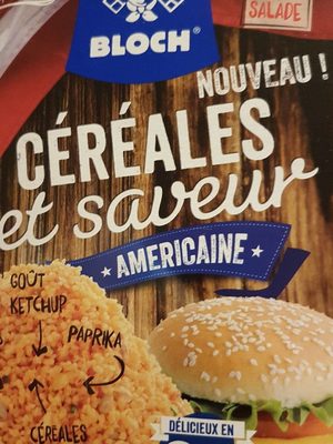 Céréales americaine front packaging